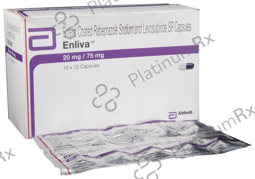 Enliva 20/75mg Capsule SR 10s