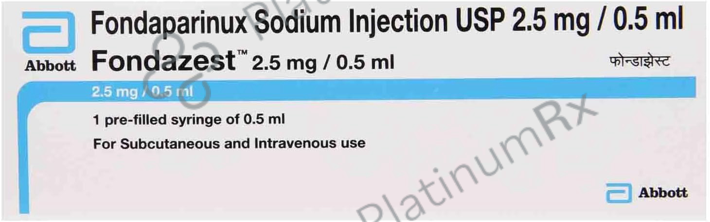 Fondazest 2.5mg Injection 1ml