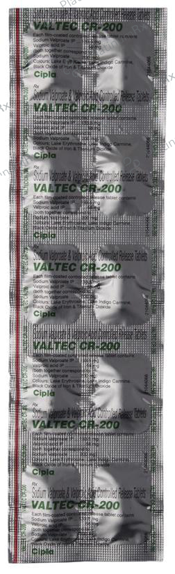 Valtec CR 200mg Tablet 10s