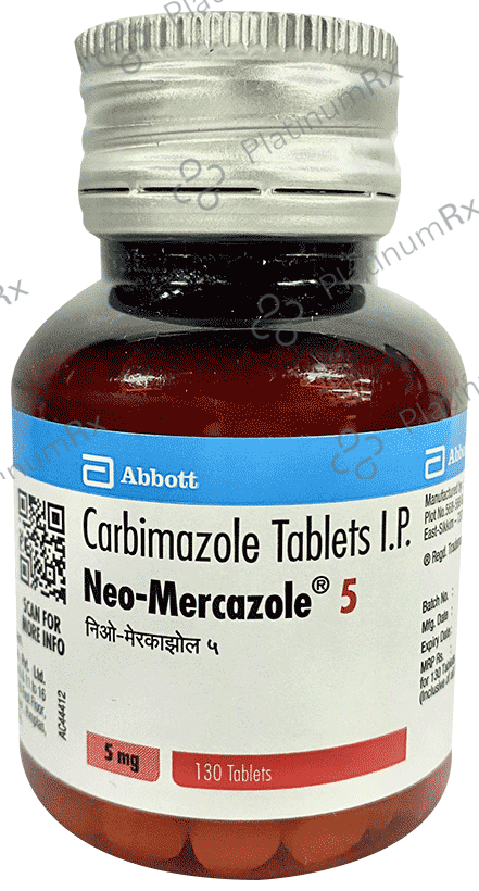 Neo Mercazole 5mg Tablet 130s