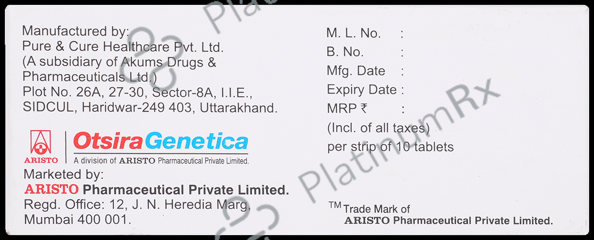 Amlosafe MT 50 5/47.5mg Tablet PR 10s