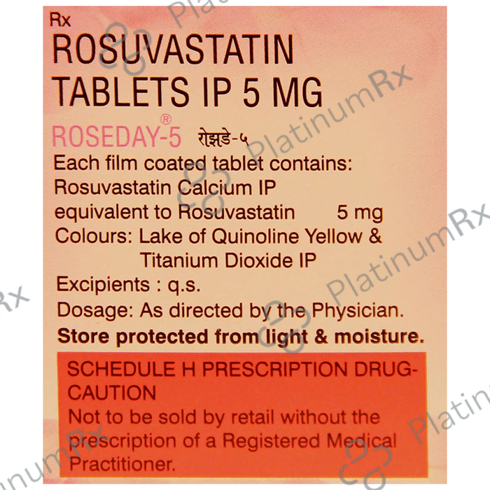 Roseday 5mg Tablet 15s