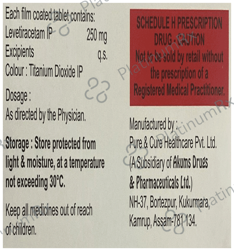 Leviflax 250 Tablet