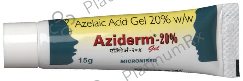 Aziderm 20% Gel 15gm