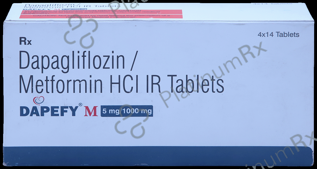 Dapefy M 5mg/1000mg Tablet