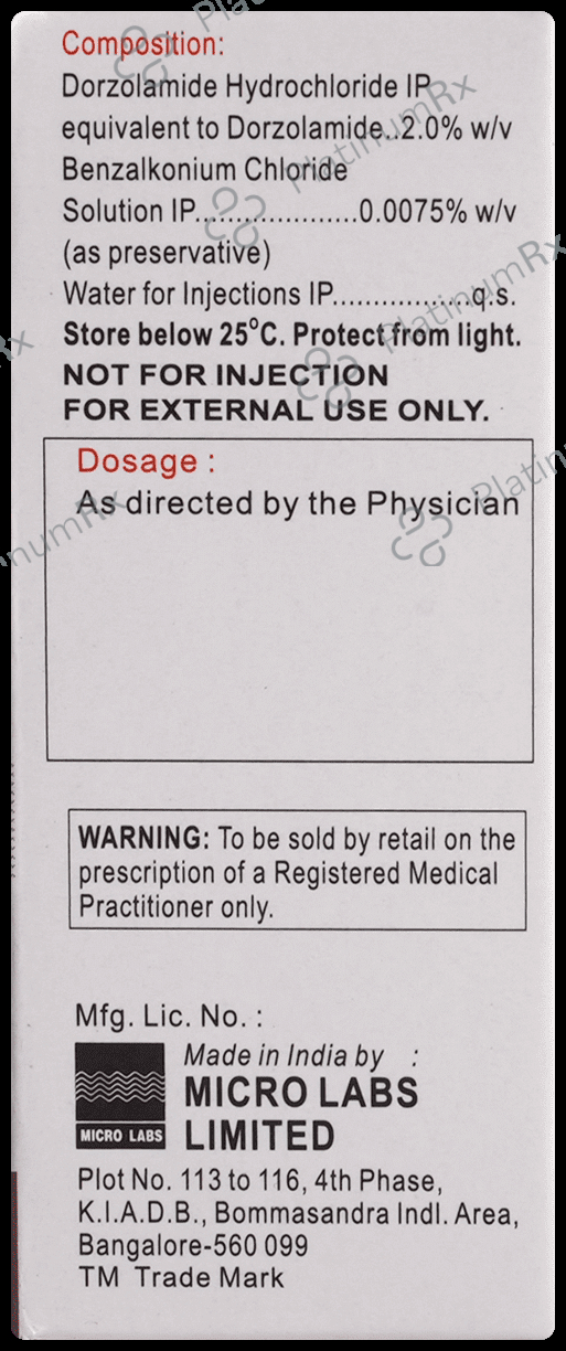 Monosopt 2% Eye Drop 5ml