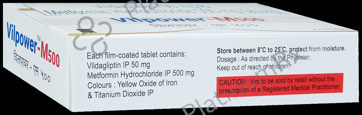 Vilpower-M 500 Tablet 10 Tablet
