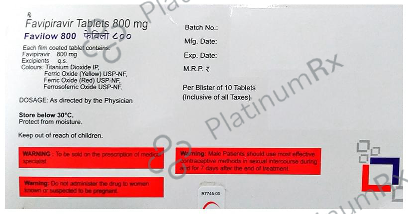 Favilow 800 Tablet