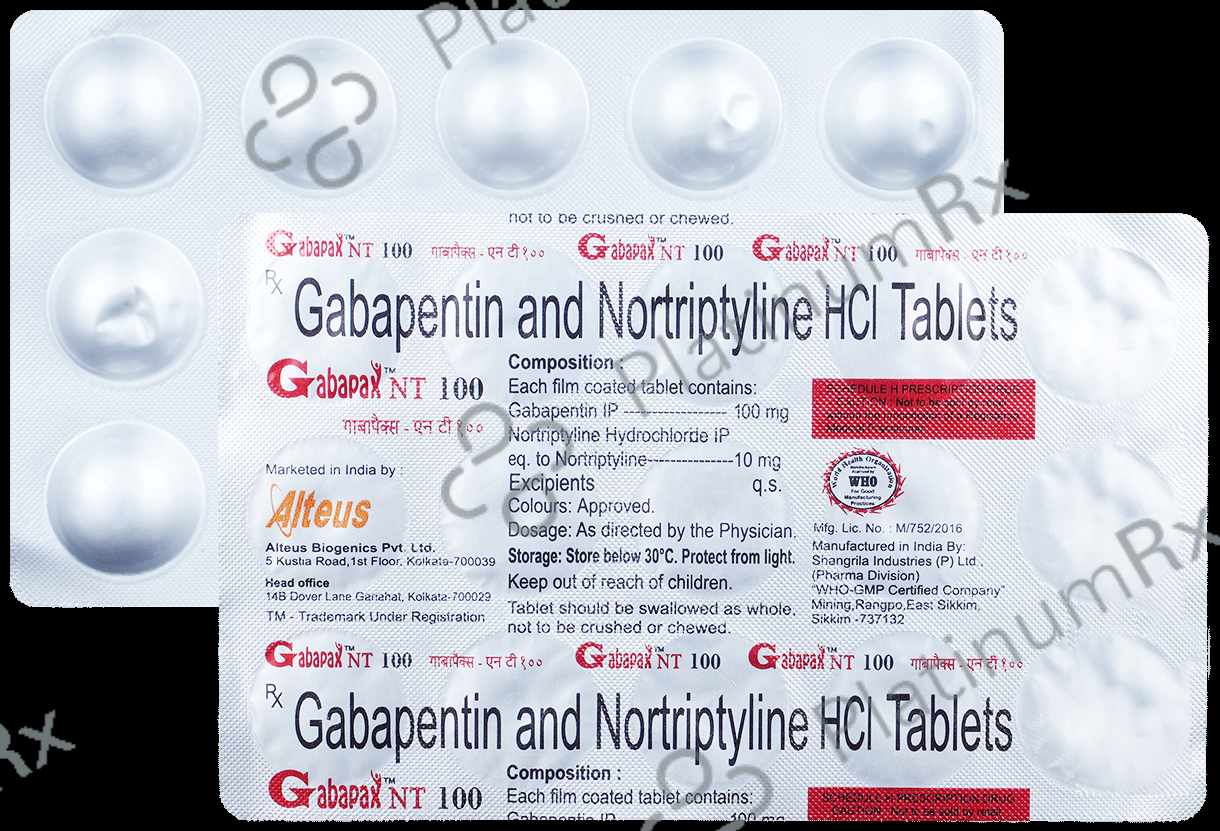 Gabapax NT 100 Tablet 15 Tablet