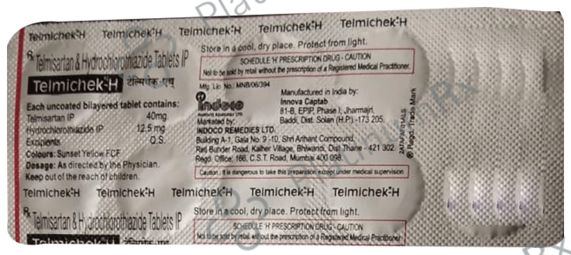 Telmichek-H Tablet