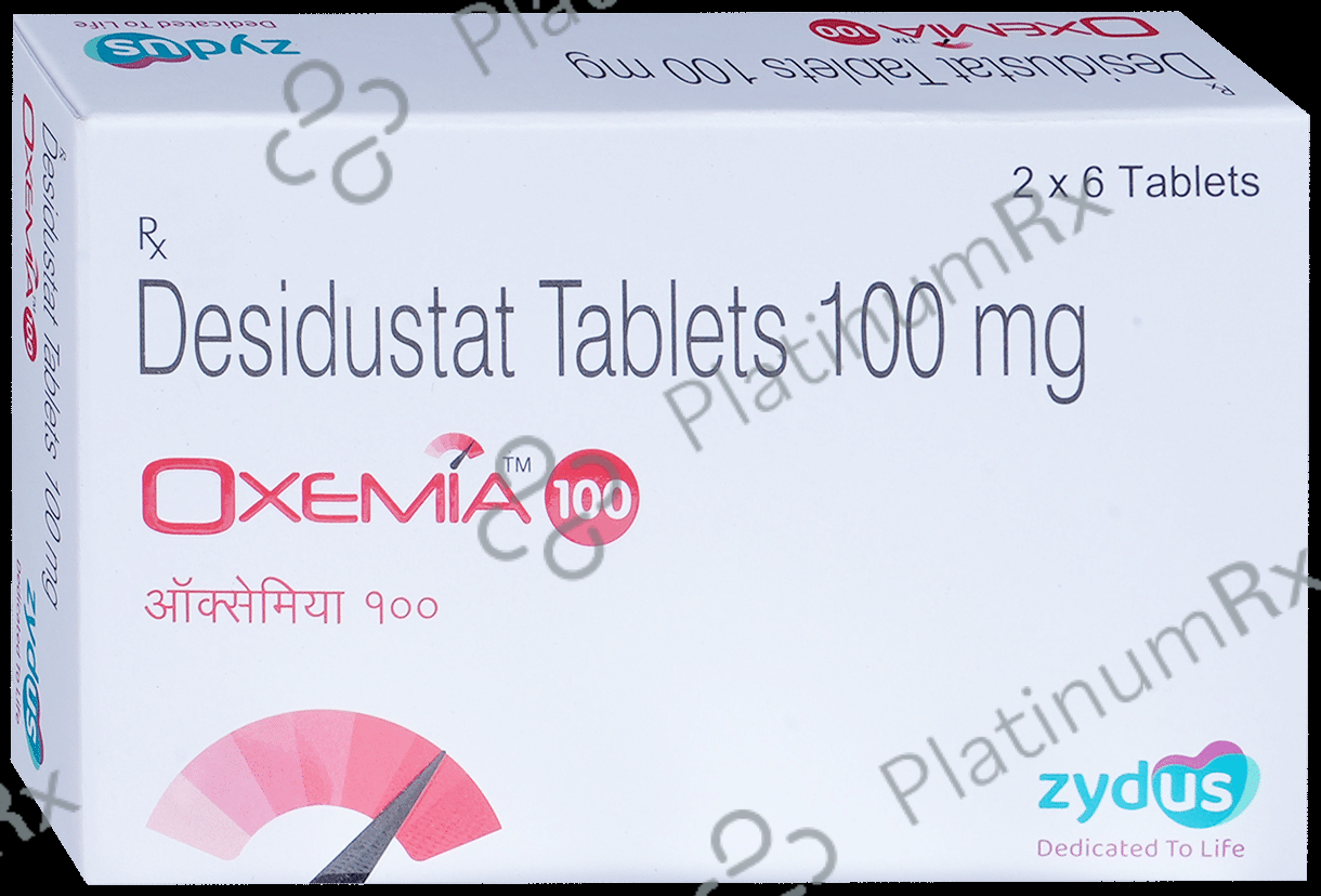 Oxemia 100mg Tablet 6s