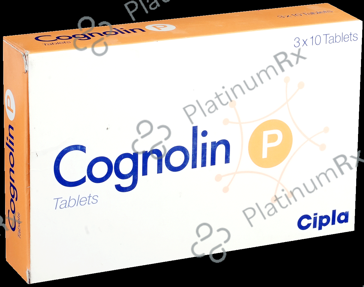 Cognolin P 500/400mg Tablet 10s