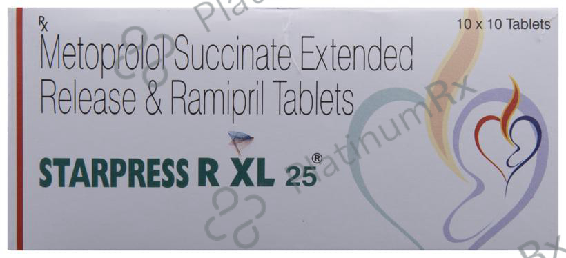 Starpress R XL 25/25mg Tablet 10s