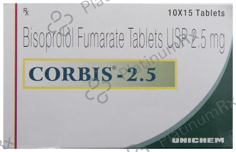 Corbis 2.5mg Tablet 15s