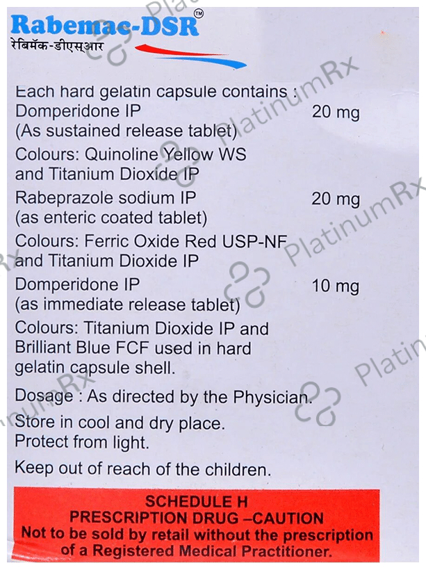 Rabemac DSR 30/20mg Capsule SR 15s