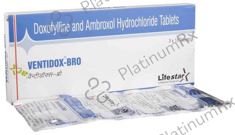 Ventidox Bro 30/400mg Tablet 10s