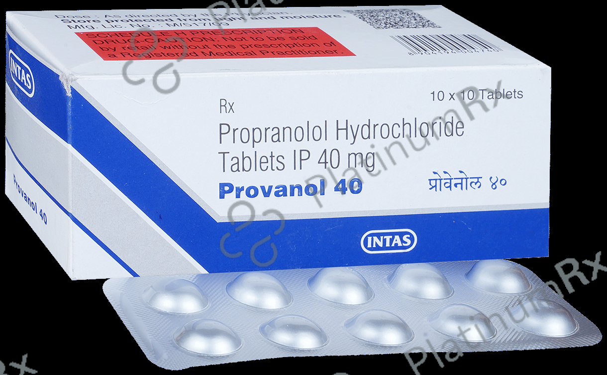Provanol 40mg Tablet