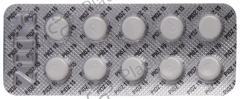 Pioz 15mg Tablet 10s