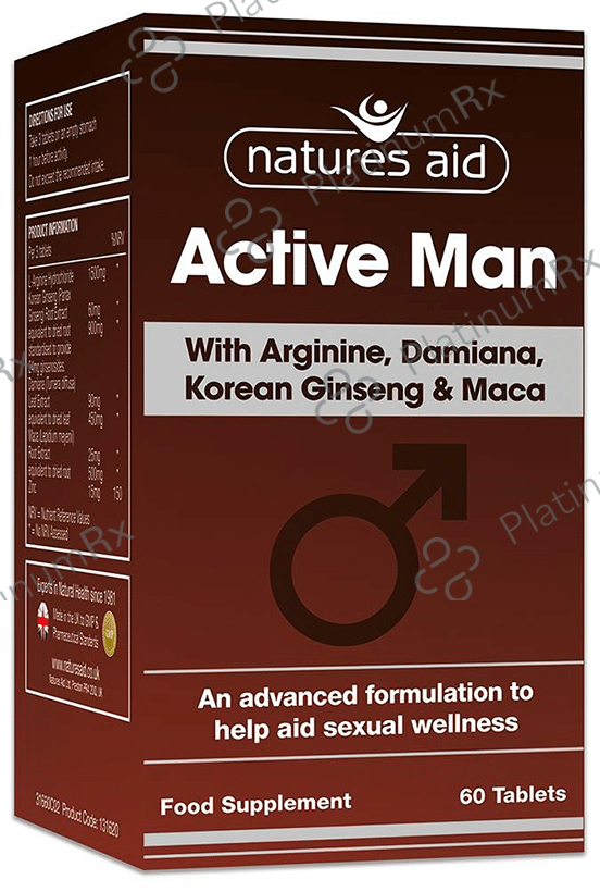 Natures Aid Active Man Tablet