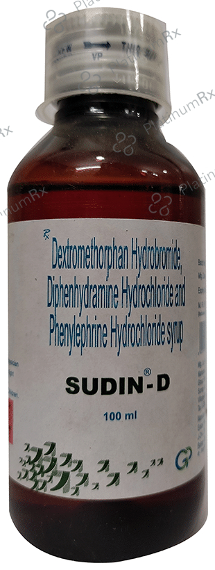 Sudin D 10/8mg Syrup 100ml