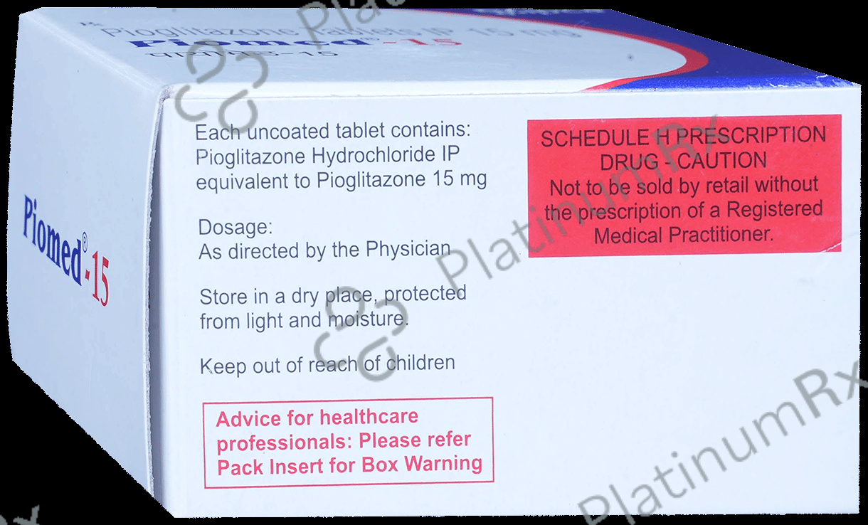 Piomed 15mg Tablet 10s