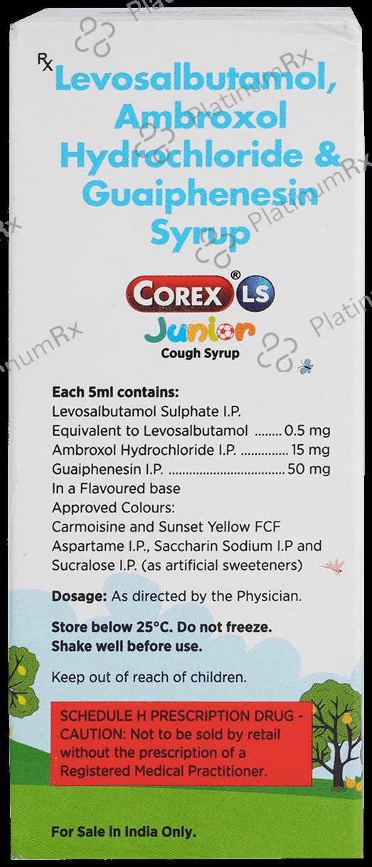 Corex LS Junior Mixed Fruit Syrup 60ml