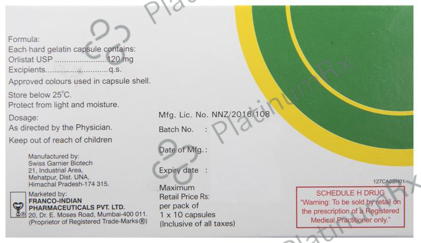 Lipophage 120 Capsule