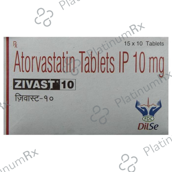 Zivast 10mg Tablet 10s