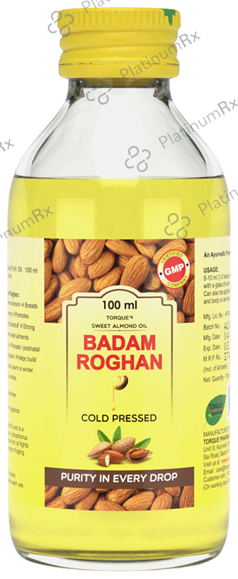 Torque Badam Roghan Oil (100ml Each) 1 Bottle