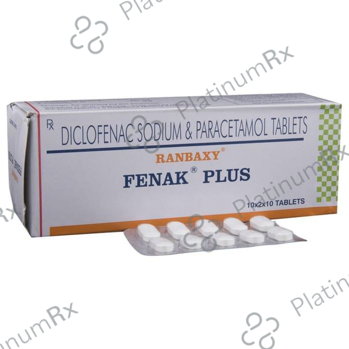 Fenak Plus 50/325mg Tablet 10s