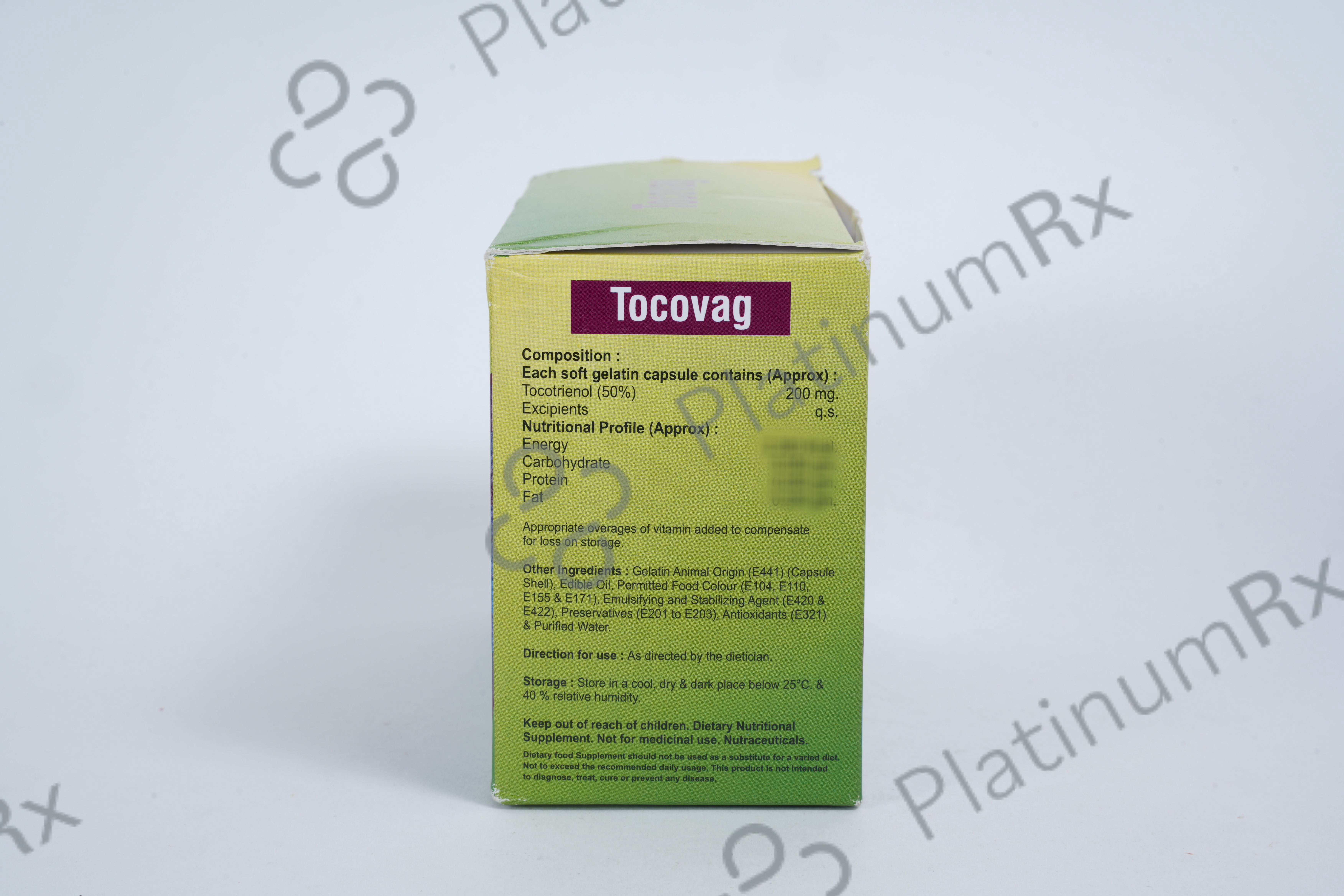 Tocovag 200mg Capsule 10s