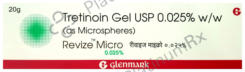 Revize Micro 0.025% Gel 20gm