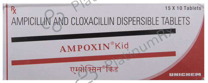 Ampoxin Kid 125/125mg Tablet 10s