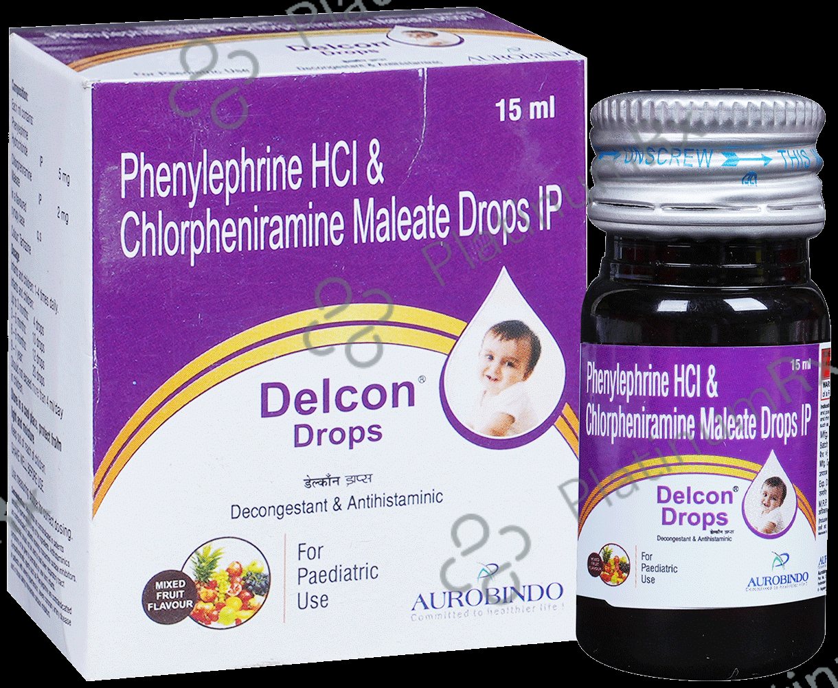 Delcon 5/2mg Drops 15ml