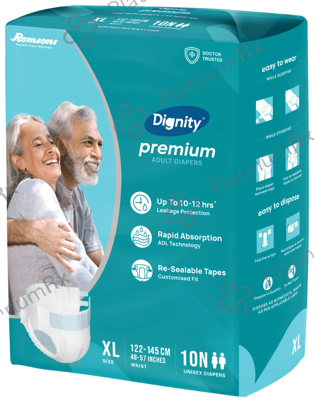 Dignity Premium Adult Unisex Diaper - Size XL