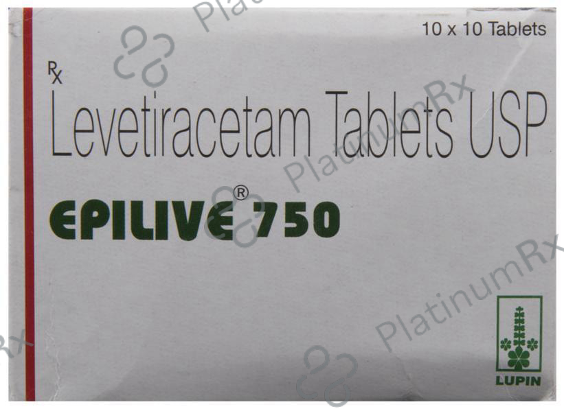 Epilive 750mg Tablet 10s