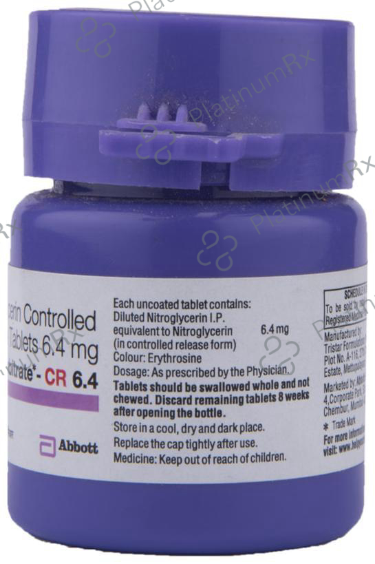 GTN Sorbitrate 6.4mg Tablet CR 30s