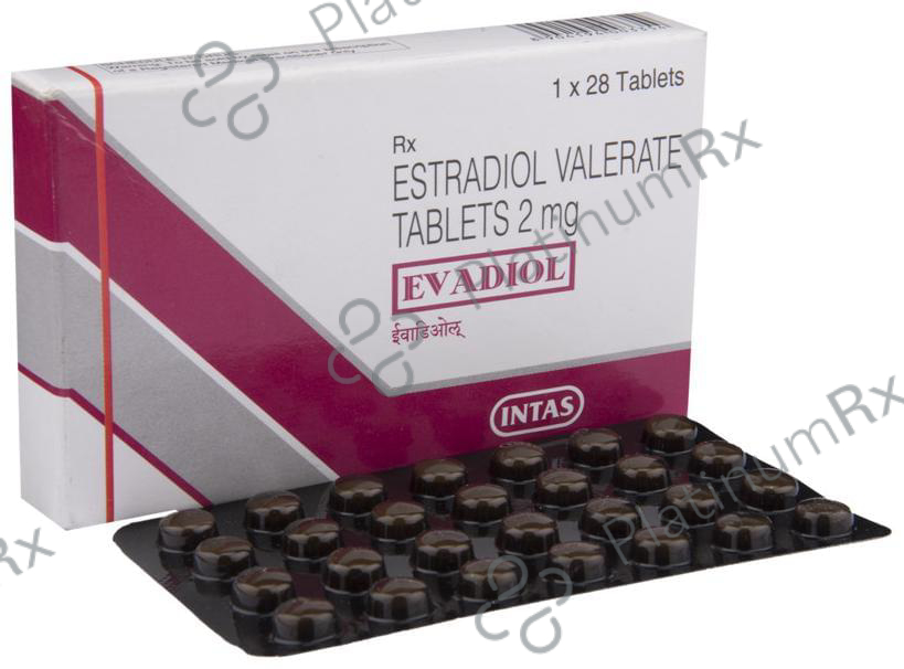 Evadiol 2mg Tablet 28s