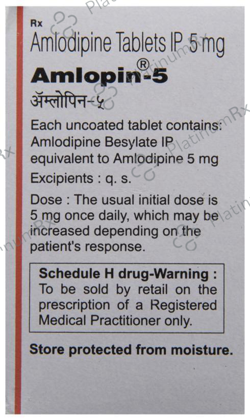 Amlopin 5 Tablet 10s