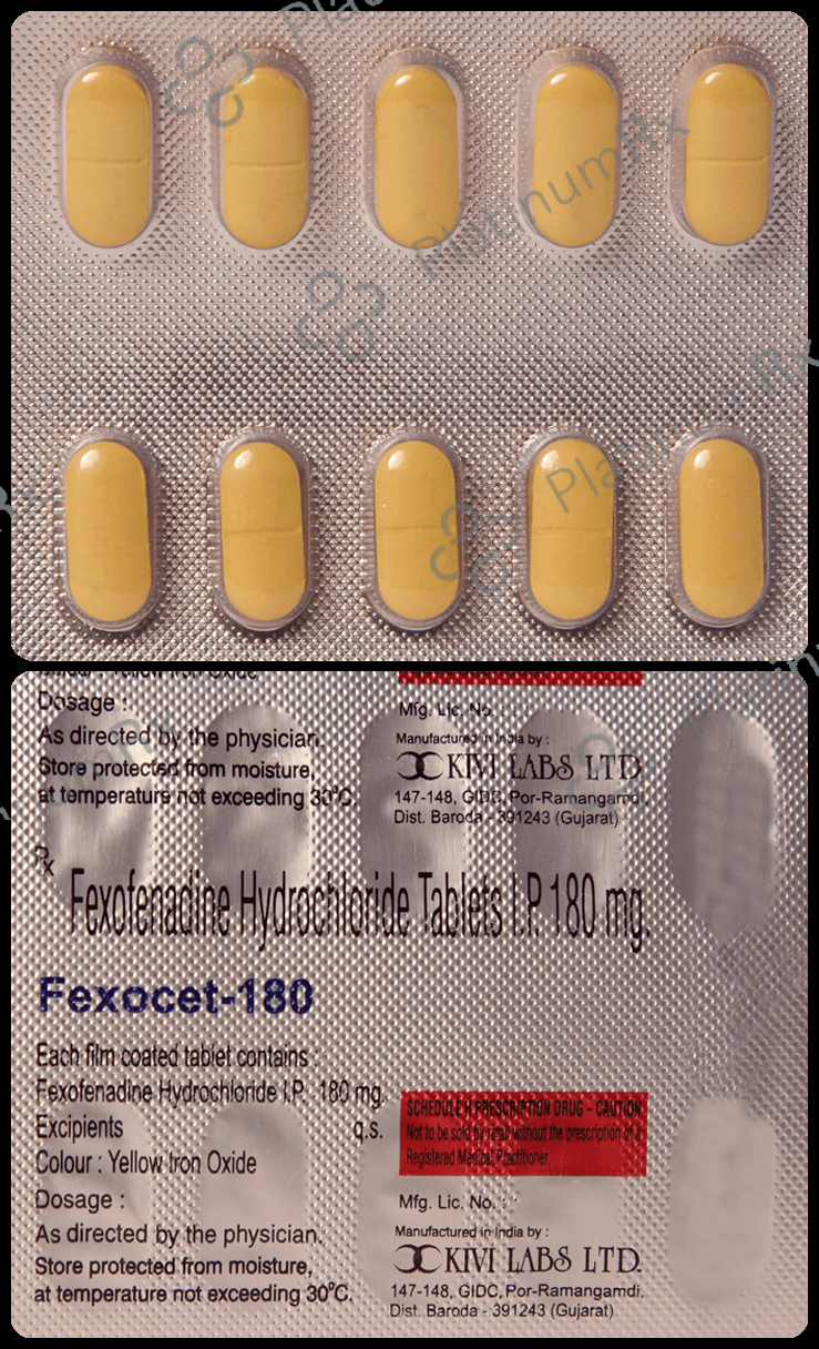 Fexocet 180mg Tablet