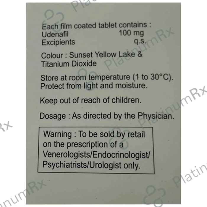 Udzire 100mg Tablet
