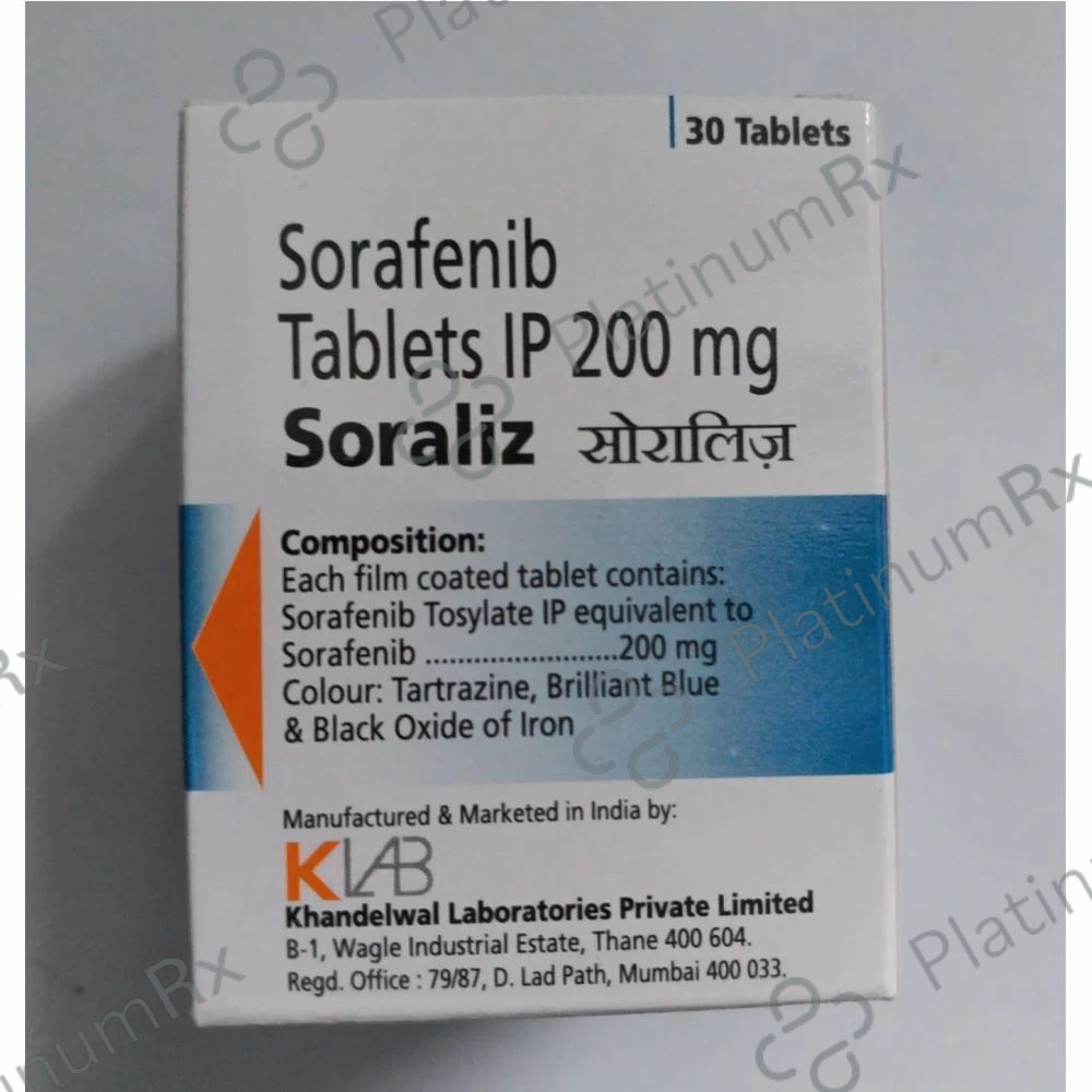 Soraliz 200mg Tablet 30s