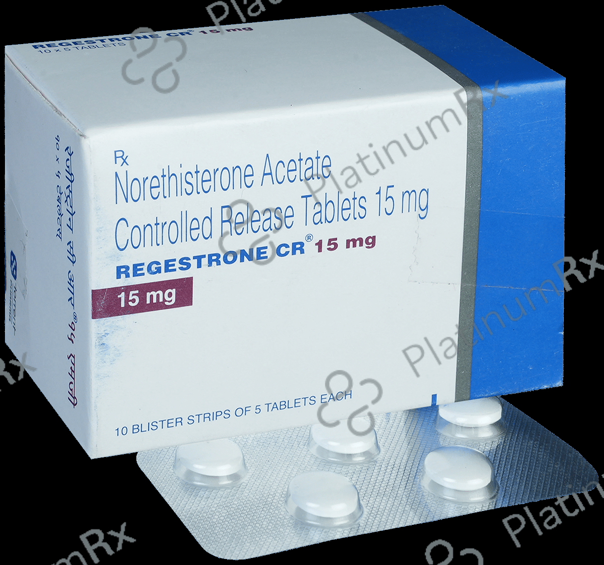 Regestrone CR 15mg Tablet 5s