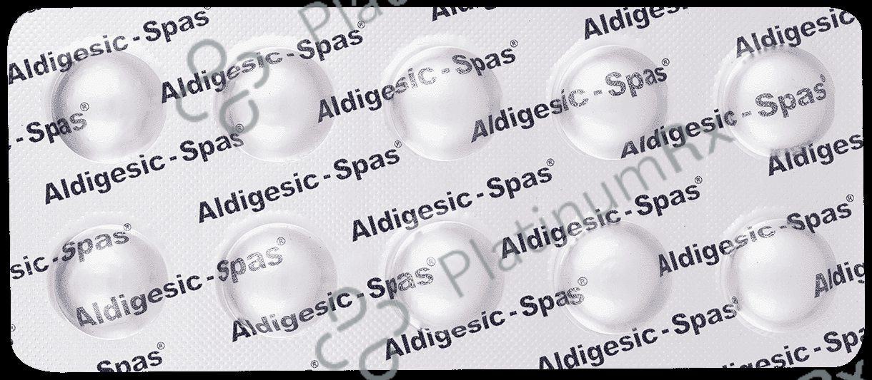 Aldigesic Spas 100/80mg Tablet 10s