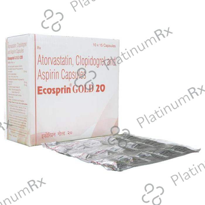 Ecosprin Gold 75/20/75mg Capsule 15s