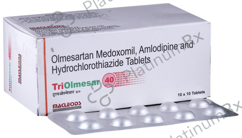 Triolmesar 40 Tablet 10 Tablet