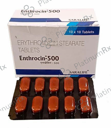 Enthrocin 500mg Tablet 10s