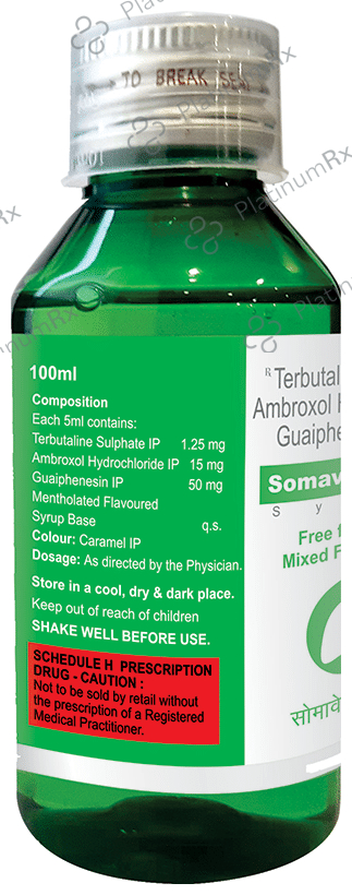 Somavent Pedia Syrup Mixed Fruit