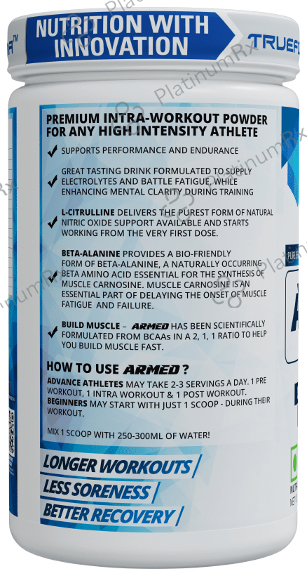 Trueforma Pure Series Armed Never Knee Down Powder Blue Raspberry