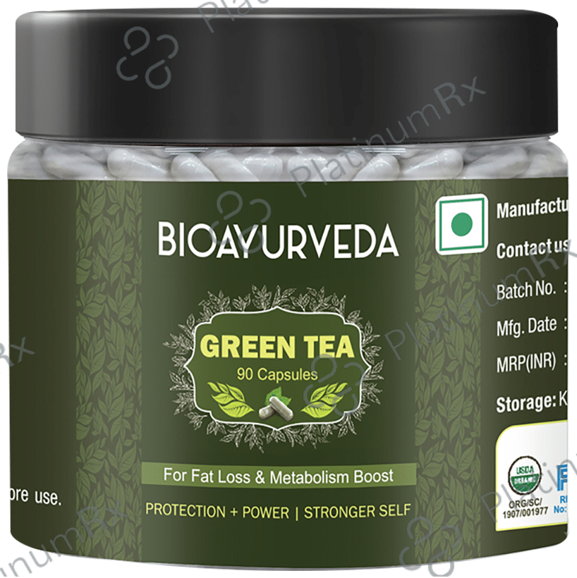 Bioayurveda Green Tea Capsule 90 capsules